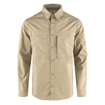 Fjallraven Abisko Trail Shirt LS Fossil - Parasol Store