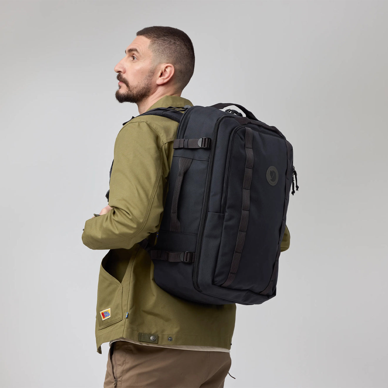 Fjallraven Farden Carry On Pack Coal Black