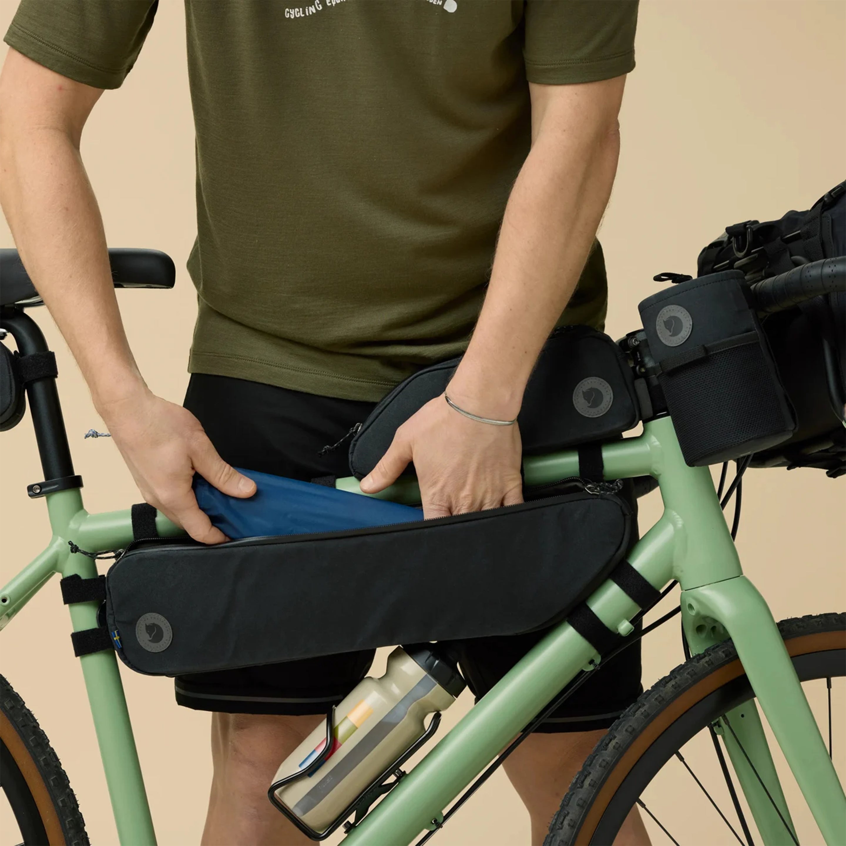 Fjallraven Hoja Frame Bag Black
