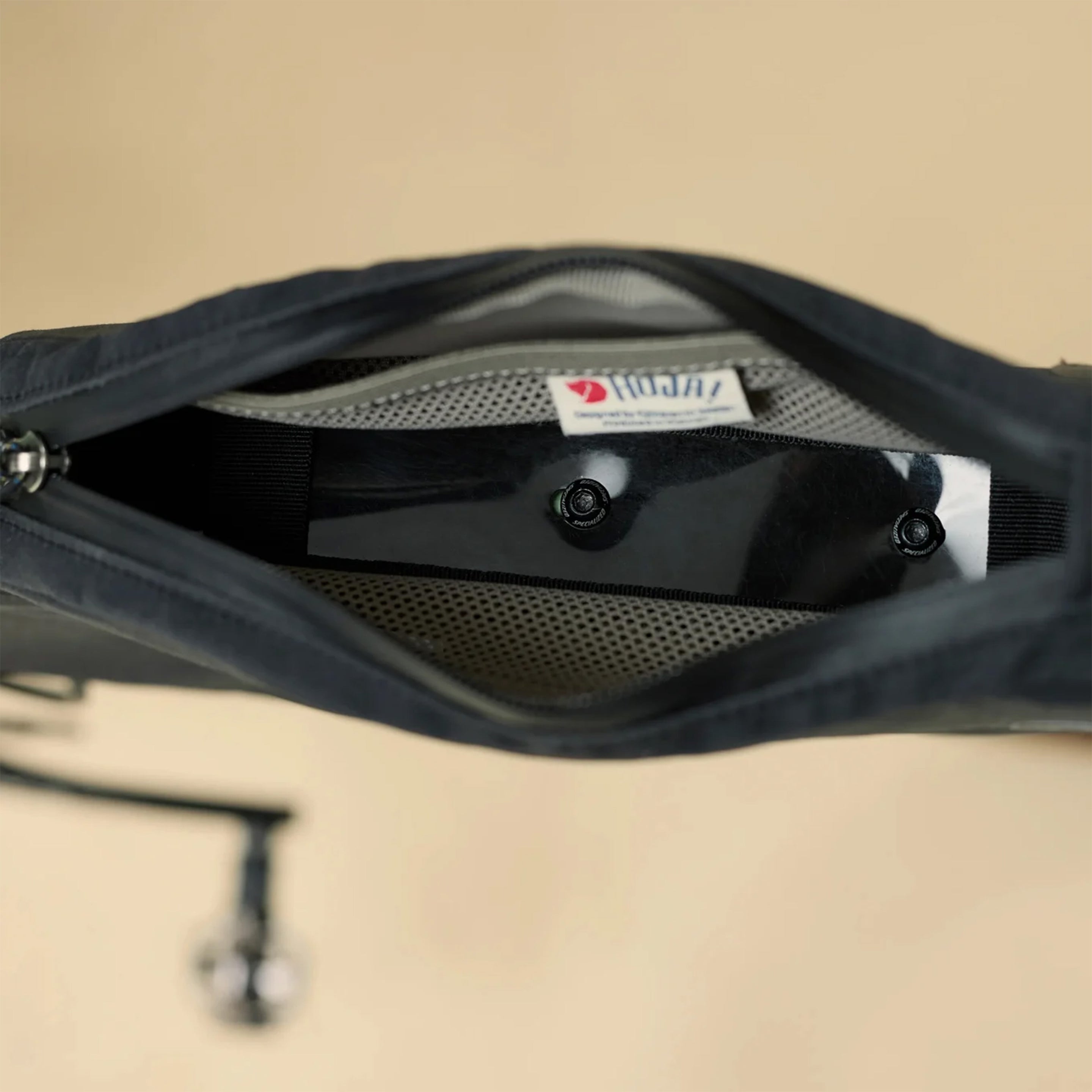 Fjallraven Hoja Top Tube Bag Black