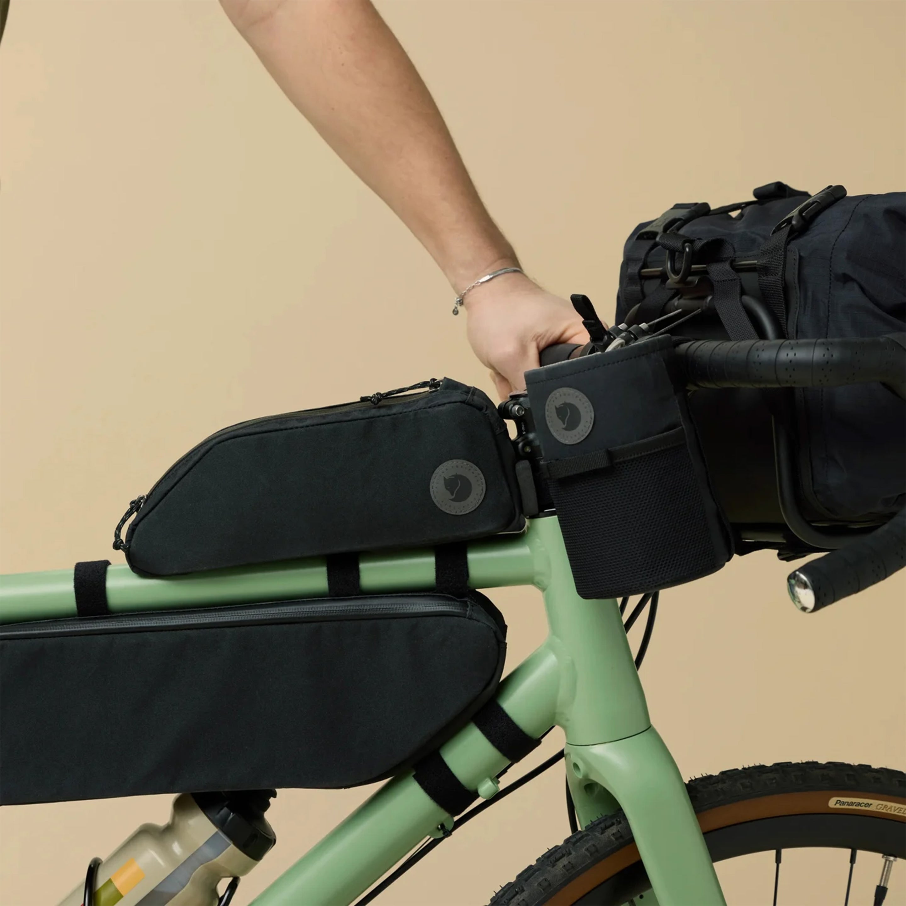 Fjallraven Hoja Top Tube Bag Black