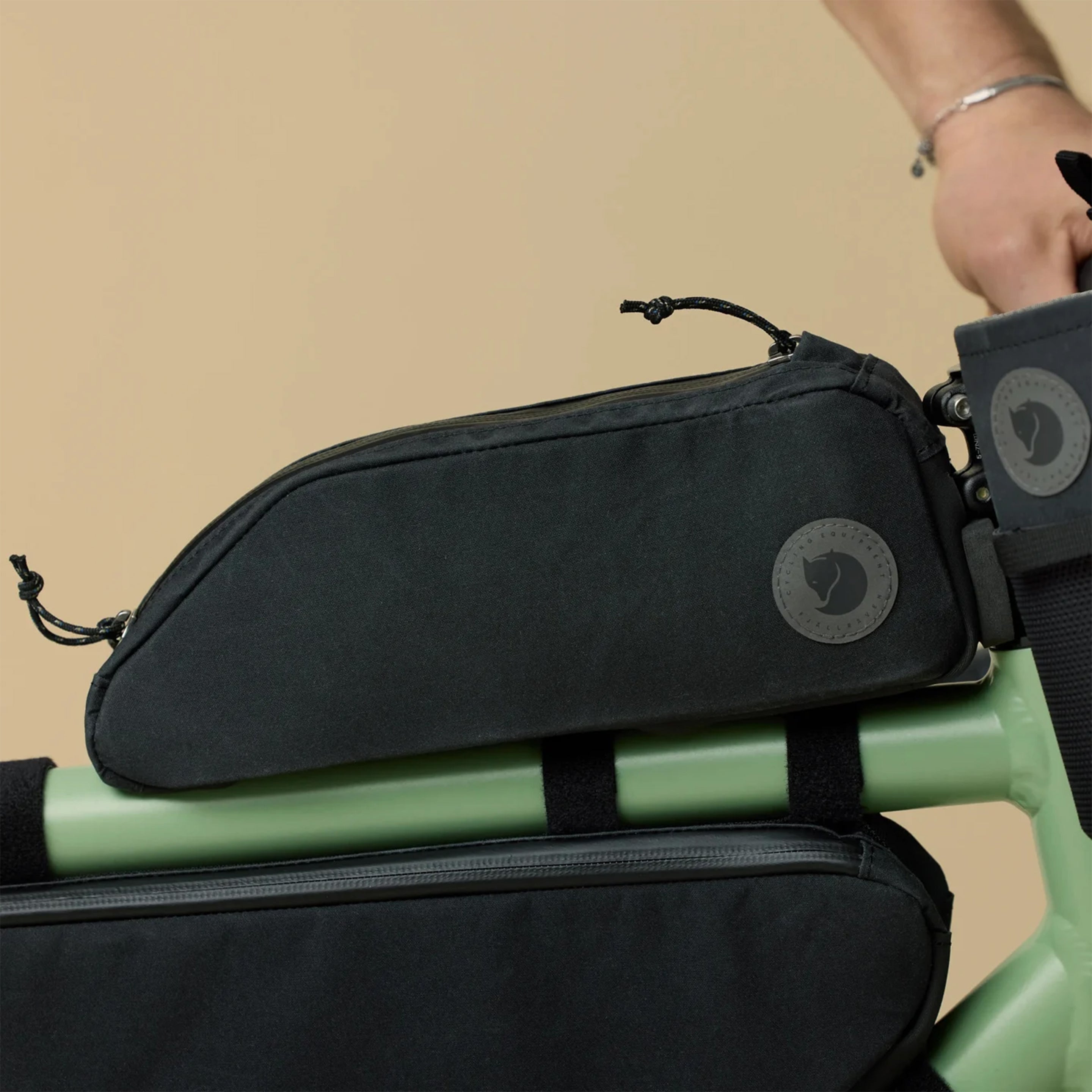 Fjallraven Hoja Top Tube Bag Black
