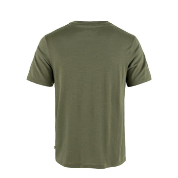 Fjallraven Hoja Wool T-shirt Laurel Green - Parasol Store