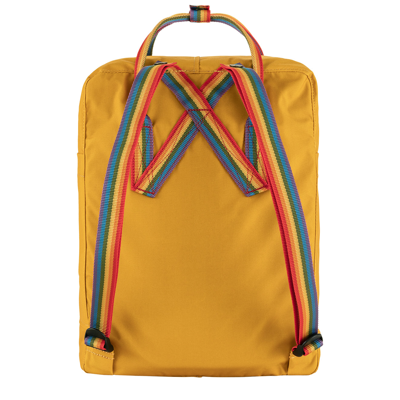 Fjallraven Kanken Rainbow Classic Backpack Ochre / Rainbow - Parasol Store