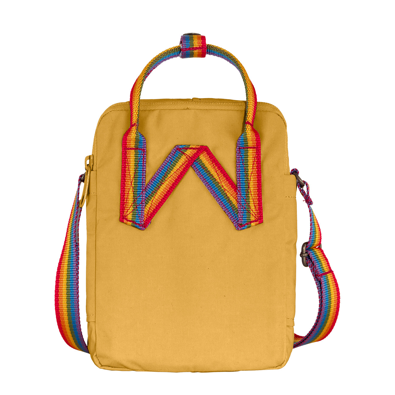 Fjallraven Kanken Rainbow Sling Ochre / Rainbow - Parasol Store
