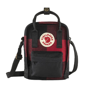 Fjallraven Kanken Re-Wool Sling Red-Black - Parasol Store