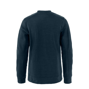 Fjallraven Keb Fleece Crew Neck Dark Navy - Parasol Store
