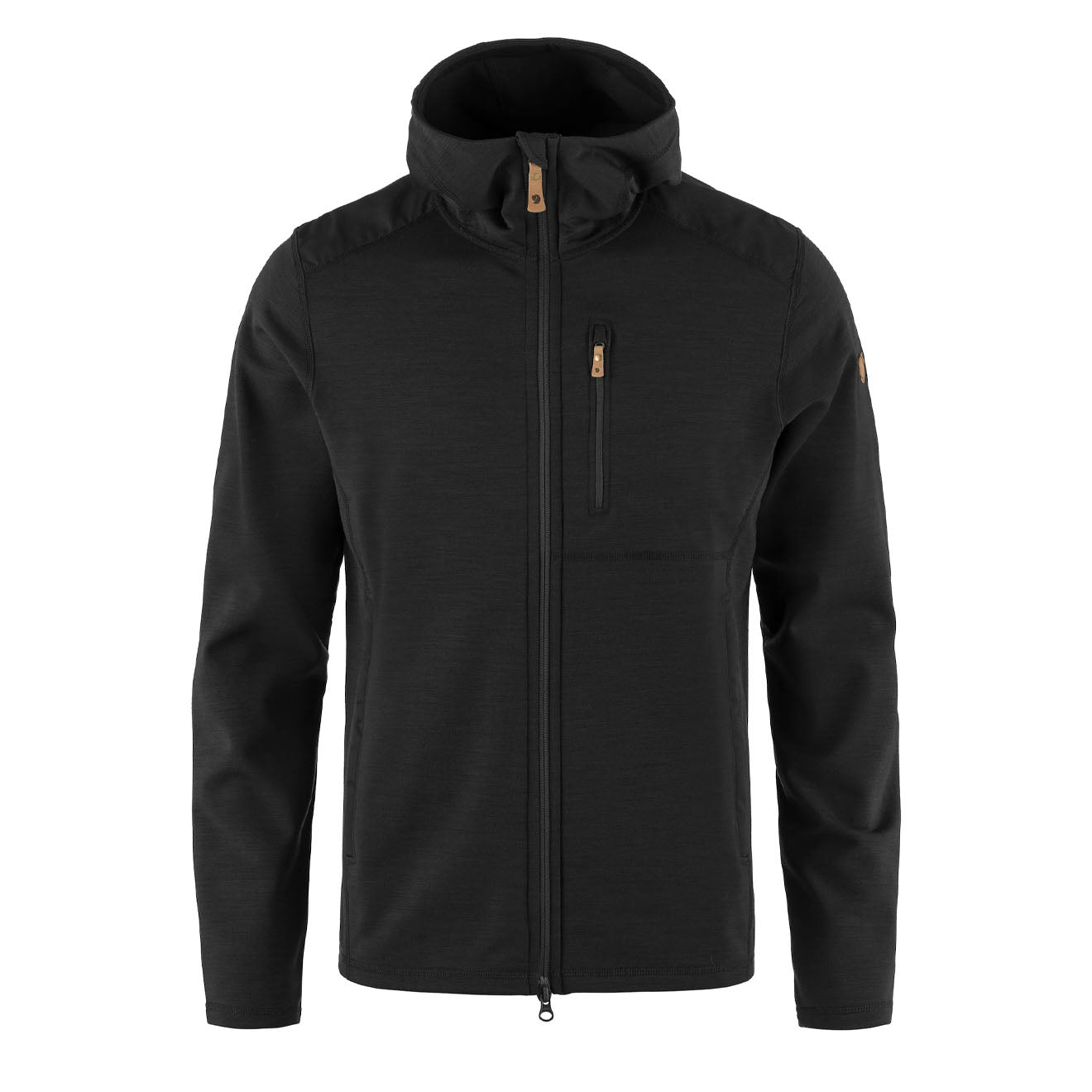 Fjallraven Keb Fleece Hoodie Black - Parasol Store