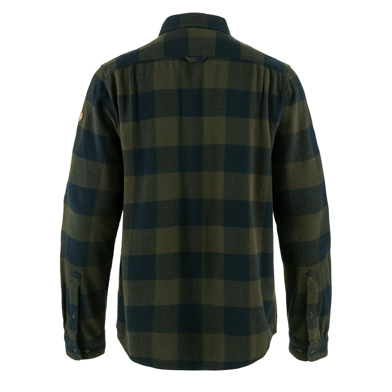 Fjallraven Ovik Heavy Flannel Shirt Deep Forest / Dark Navy - Parasol Store