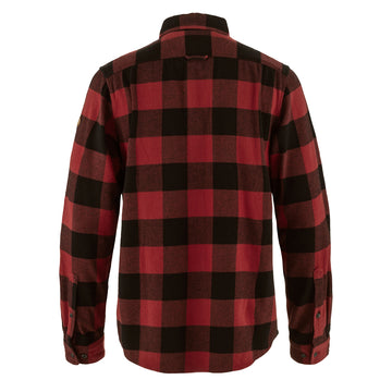 Fjallraven Ovik Heavy Flannel Shirt Red / Black - Parasol Store
