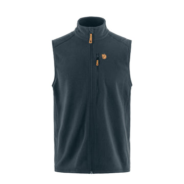 Fjallraven Ovik Lite Fleece Vest Dark Navy - Parasol Store