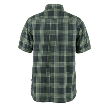Fjallraven Ovik Travel Shirt SS Dark Navy / Patina Green Fjallraven