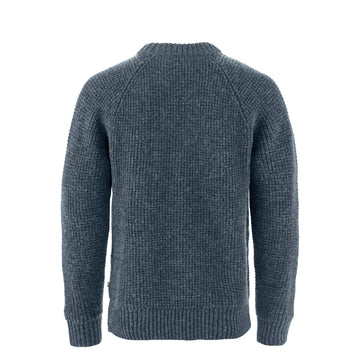 Fjallraven Ovik Waffle Knit Navy - Parasol Store