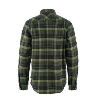 Fjallraven Singi Heavy Flannel Shirt Black / Deep Forest