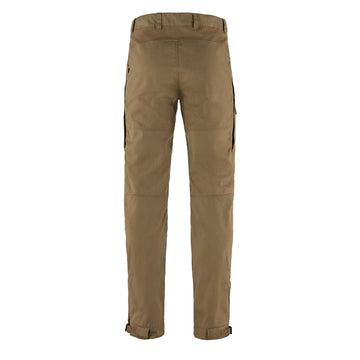Fjallraven Singi X-Trousers Regular Wood Brown - Parasol Store