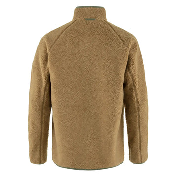 Fjallraven Vardag Pile Fleece Buckwheat Brown / Laurel Green - Parasol Store