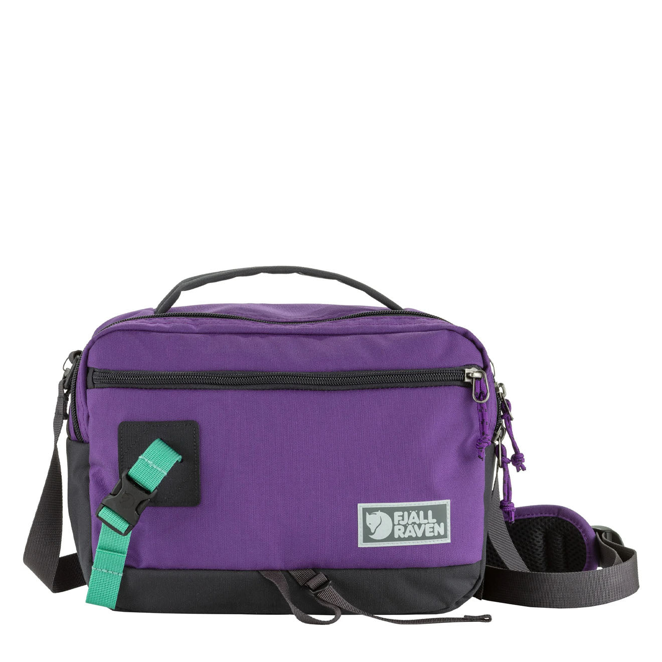 Fjallraven Vardag Shoulder Bag 6 Violette Coal Black - Parasol Store