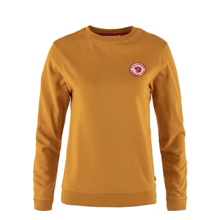 Fjallraven Womens 1960 Logo Badge Sweater Acorn - Parasol Store