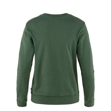 Fjallraven Womens 1960 Logo Badge Sweater Deep Patina - Parasol Store