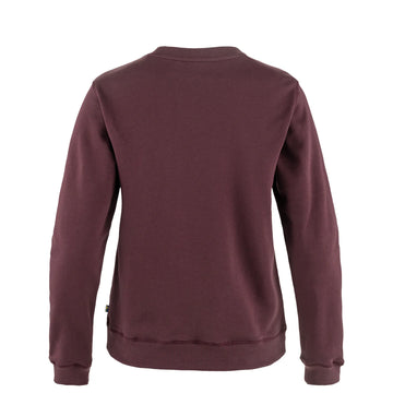 Fjallraven Womens 1960 Logo Badge Sweater Port - Parasol Store