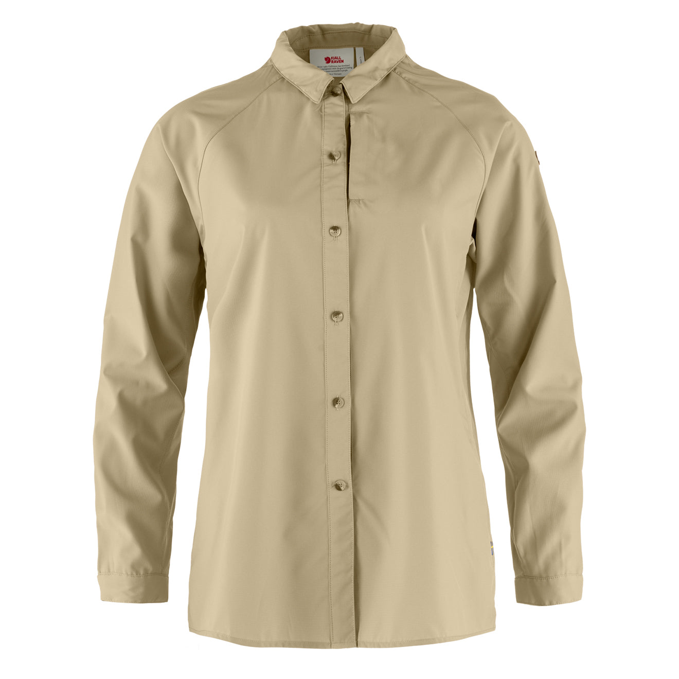 Fjallraven Womens Abisko Hike Shirt Fossil - Parasol Store