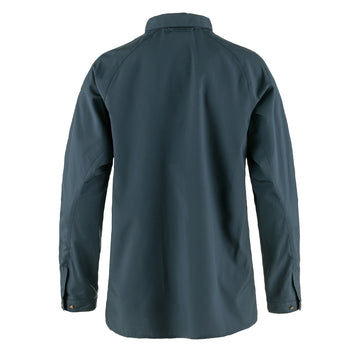 Fjallraven Womens Abisko Hike Shirt Navy - Parasol Store