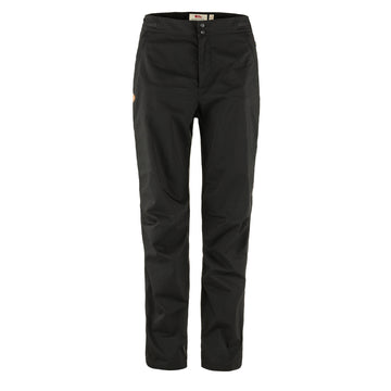 Fjallraven Womens Abisko Hike Trousers Reg Leg Black - Parasol Store