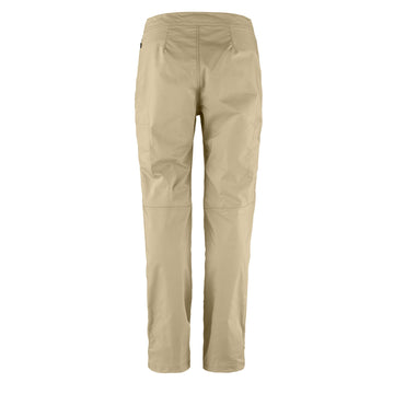 Fjallraven Womens Abisko Hike Trousers Reg Leg Fossil - Parasol Store
