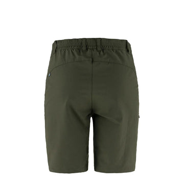 Fjallraven Womens Abisko Trail Stretch Shorts Deep Forest - Parasol Store
