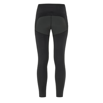 Fjallraven Womens Abisko Trekking Tights Pro Black / Iron Grey - Parasol Store