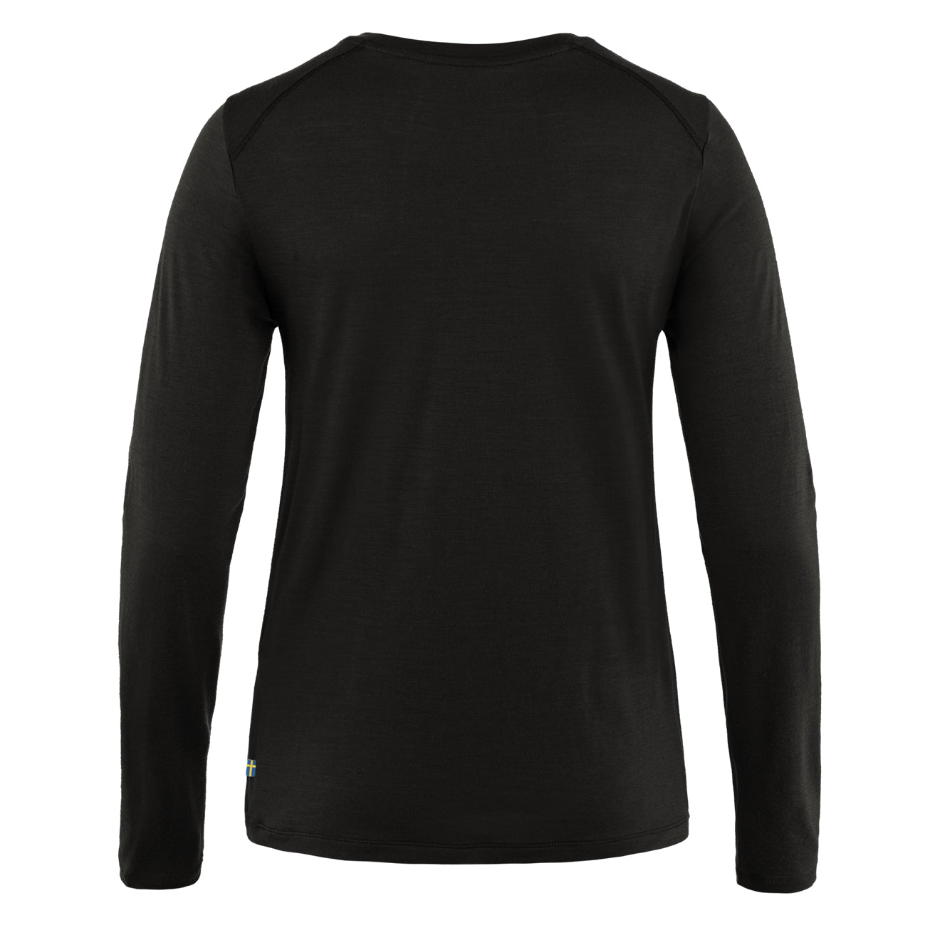 Fjallraven Womens Abisko Wool LS Black - Parasol Store