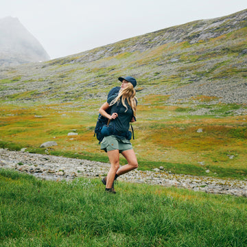 Fjallraven Womens Abisko Wool SS Black