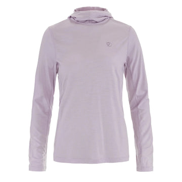 Fjallraven Womens Abisko Wool Sun-hoodie Lavender Mist - Parasol Store