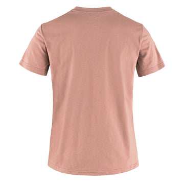 Fjallraven Womens Fox Boxy Logo Tee Dusty Rose - Parasol Store