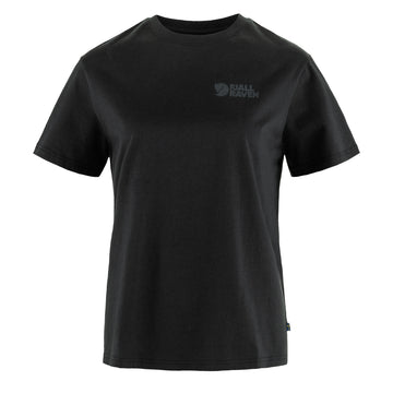 Fjallraven Womens Heavy Classic T-shirt Black - Parasol Store