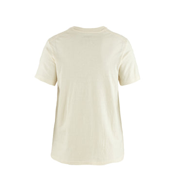 Fjallraven Womens Hemp Blend Out Here T-shirt Chalk White