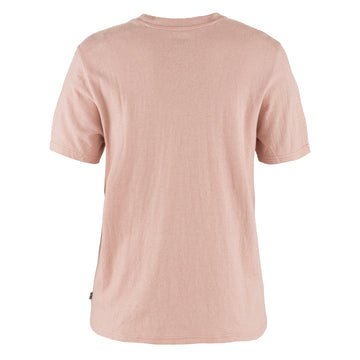 Fjallraven Womens Hemp Blend T-shirt Chalk Rose - Parasol Store