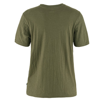 Fjallraven Womens Hemp Blend T-shirt Green - Parasol Store