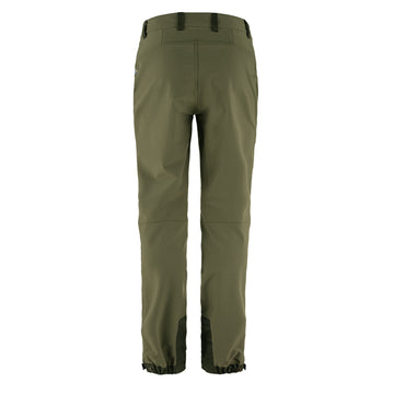 Fjallraven Womens Keb Agile Trousers Reg Leg Laurel Green / Deep Forest - Parasol Store