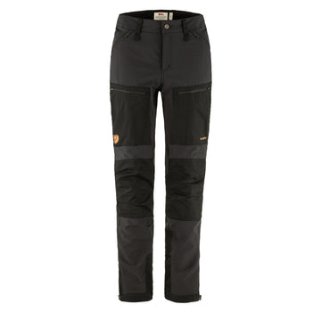 Fjallraven Womens Keb Agile Trousers Short Leg Black - Parasol Store