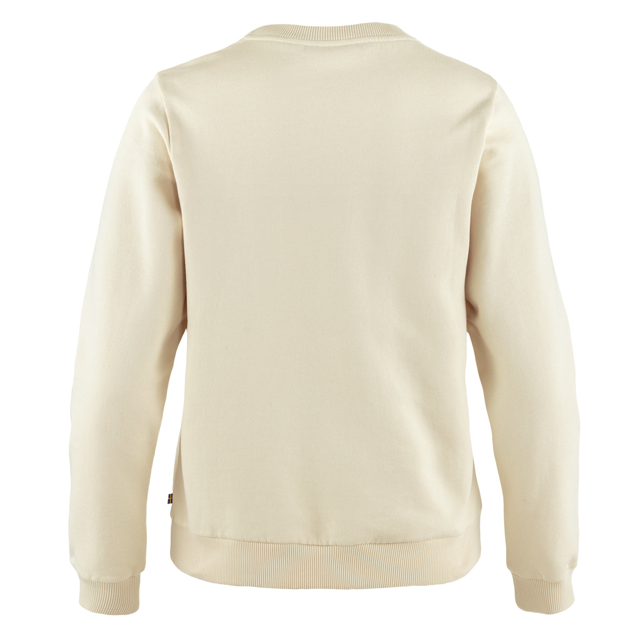 Fjallraven Womens Logo Sweater Chalk White / Flame Orange - Parasol Store
