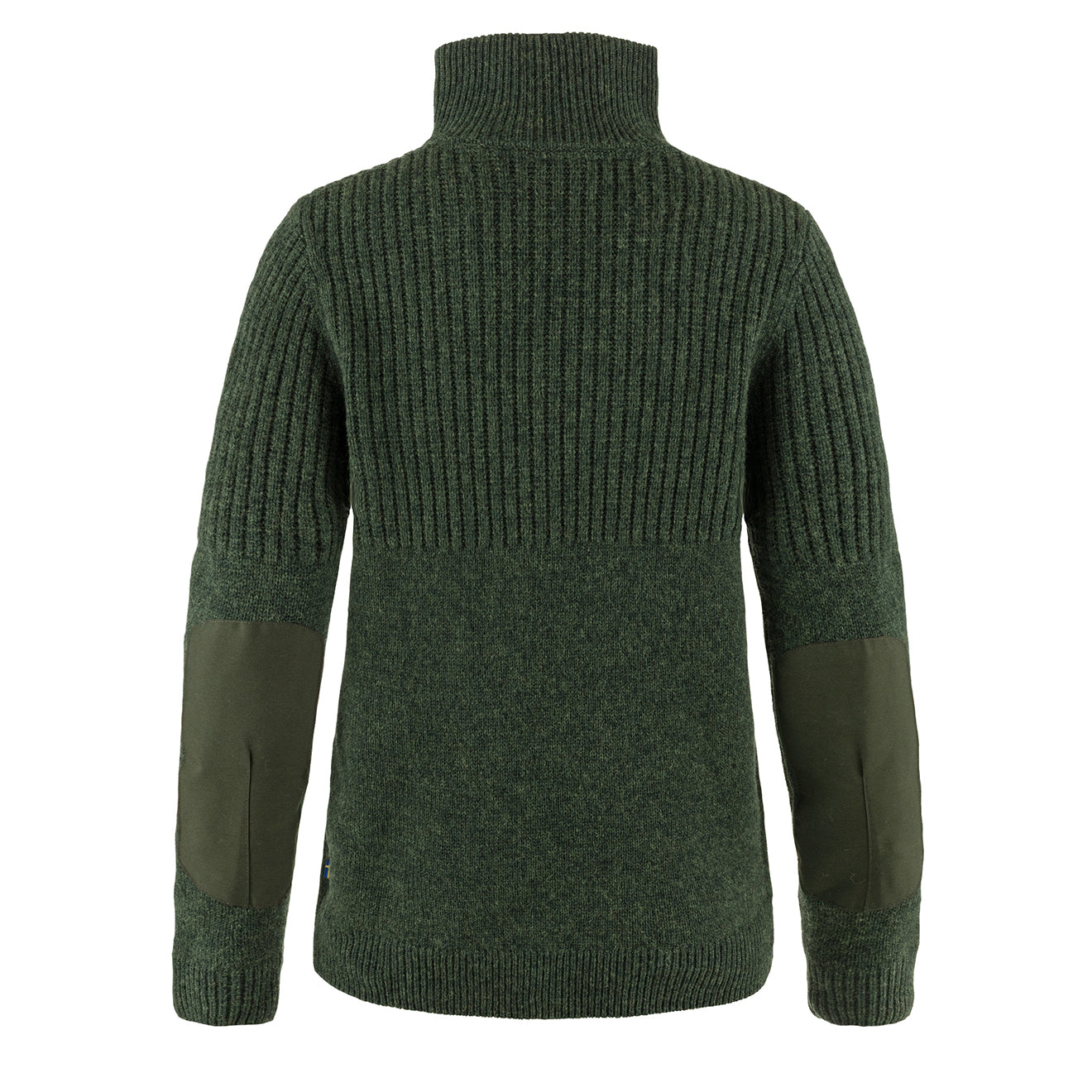 Fjallraven Womens Ovik Half Zip Knit Deep Forest - Parasol Store