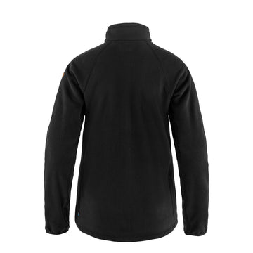 Fjallraven Womens Ovik Lite Fleece Jacket Black - Parasol Store