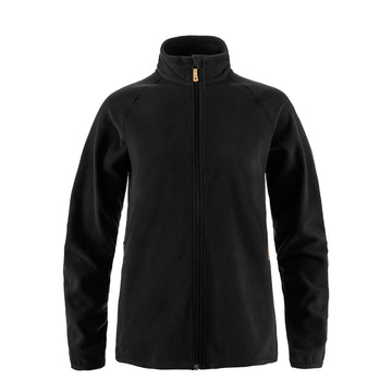 Fjallraven Womens Ovik Lite Fleece Jacket Black - Parasol Store