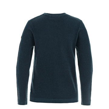 Fjallraven Womens Ovik Lite Knit Sweater Dark Navy - Parasol Store
