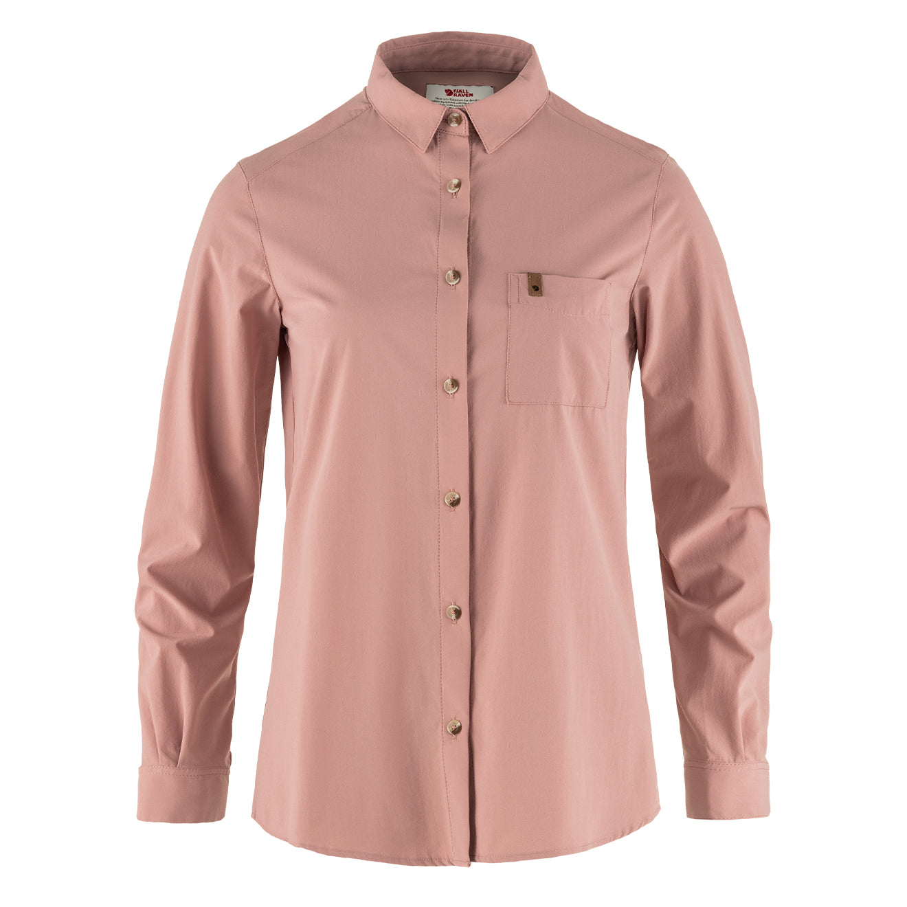 Fjallraven Womens Ovik Lite Shirt LS Dusty Rose - Parasol Store