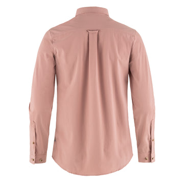 Fjallraven Womens Ovik Lite Shirt LS Dusty Rose - Parasol Store