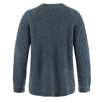 Fjallraven Womens Ovik Rib Sweater Navy - Parasol Store