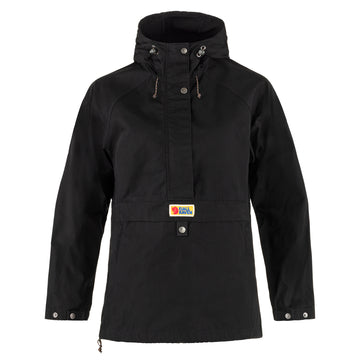 Fjallraven Womens Vardag Anorak Black - Parasol Store