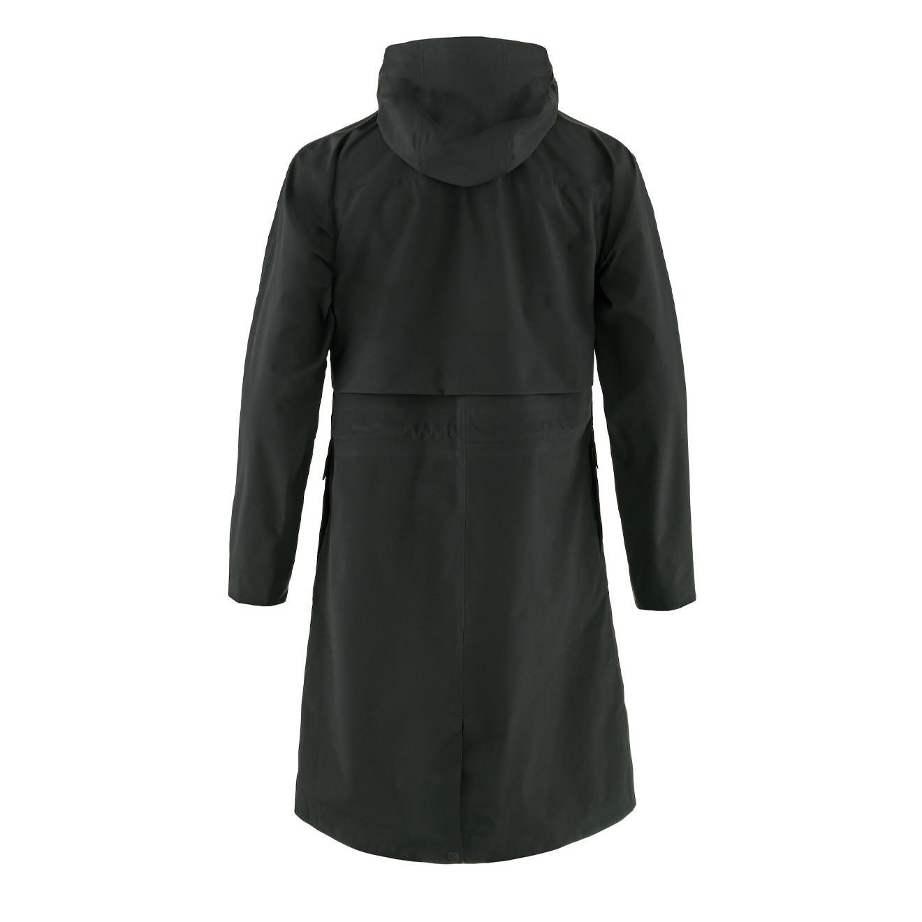 Fjallraven Womens Vardag Rain Parka Black - Parasol Store